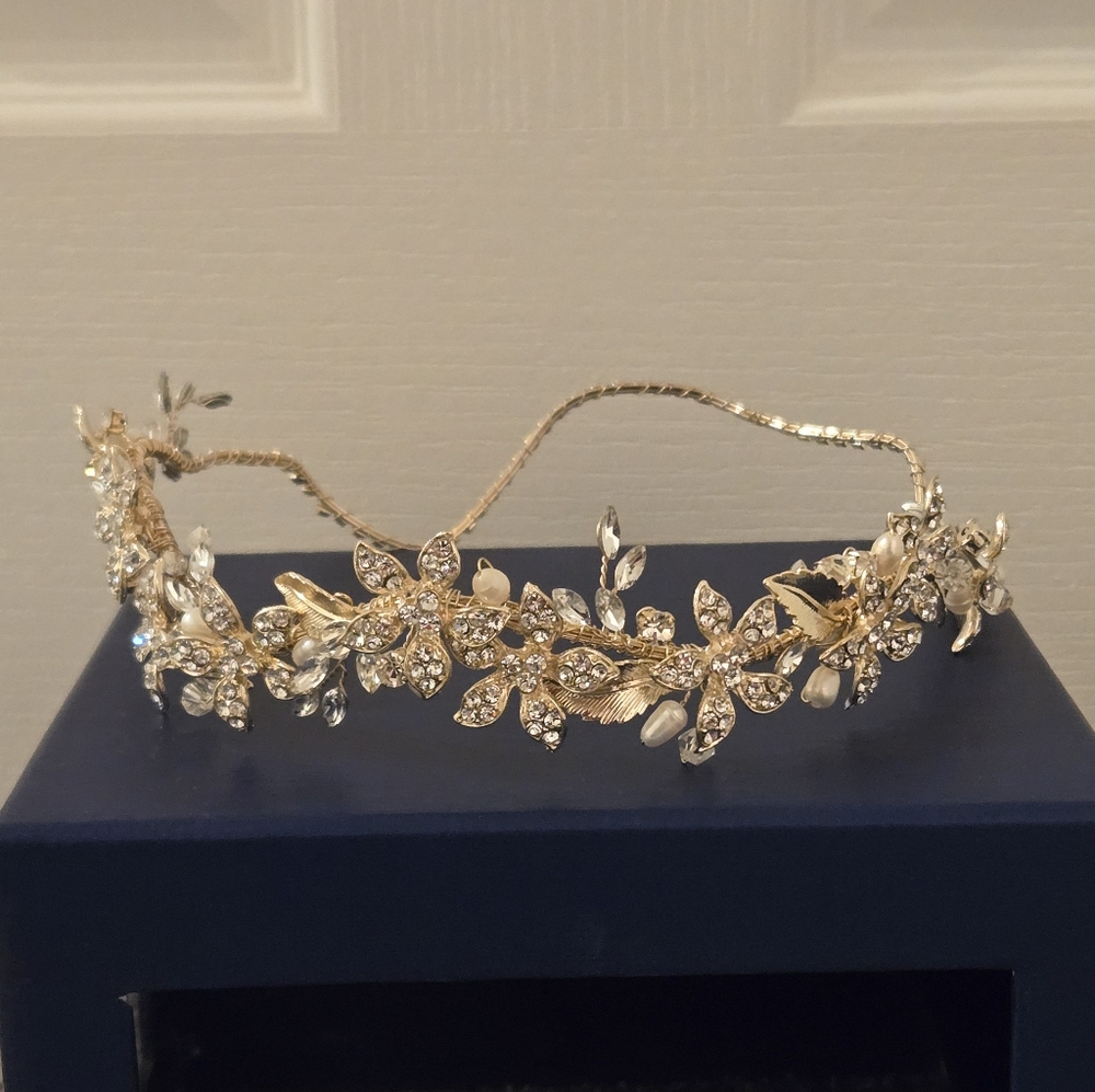 Women's Gold Bridal Headband